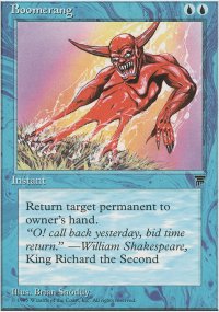 MTG [EN] CHR 016 BOOMERANG (&Eacute;PHEMERE)