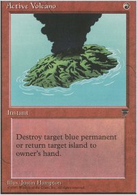 MTG [EN] CHR 043 ACTIVE VOLCANO (&Eacute;PHEMERE)