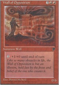 MTG [EN] CHR 056 WALL OF OPPOSITION (CREATURE : MUR)