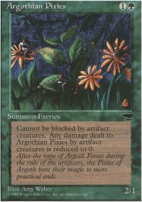 MTG [EN] CHR 057 ARGOTHIAN PIXIES (CREATURE : PEUPLE FEE)