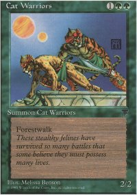 MTG [EN] CHR 058 GUERRIERS CHATS (CREATURE : CHAT ET GUERRIER)