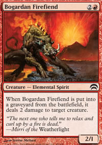 MTG [EN] HOP 048 BOGARDAN FIREFIEND (CREATURE - ELEMENTAL SPIRIT)