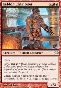 MTG [EN] HOP 058 KELDON CHAMPION (CREATURE - HUMAN BARBARIAN)