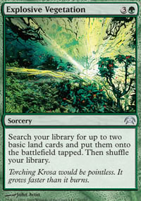 MTG [EN] HOP 070 EXPLOSIVE VEGETATION (SORCERY)
