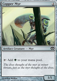 MTG [EN] HOP 109 COPPER MYR (ARTIFACT CREATURE - MYR)