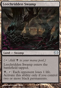 MTG [EN] HOP 135 LEECHRIDDEN SWAMP (LAND - SWAMP)