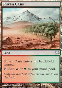 MTG [EN] HOP 137 SHIVAN OASIS (LAND)