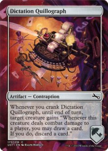 MTG UST 175 DICTATION QUILLOGRAPH - [EN]