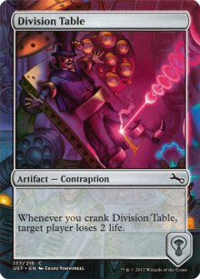 MTG UST 177 DIVISION TABLE - [EN]