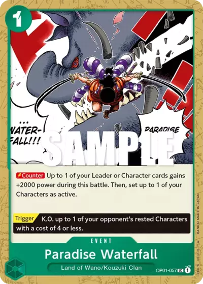 OP [EN] OP01 057 PARADISE WATERFALL