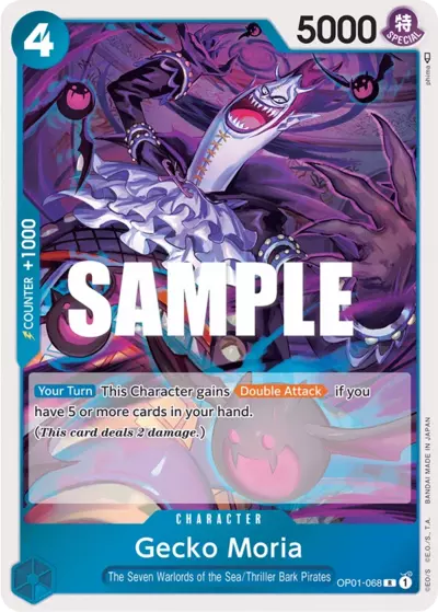 OP [EN] OP01 068 GECKO MORIA (RARE)