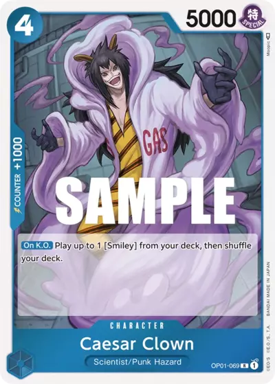 OP [EN] OP01 069 CAESAR CLOWN (RARE)