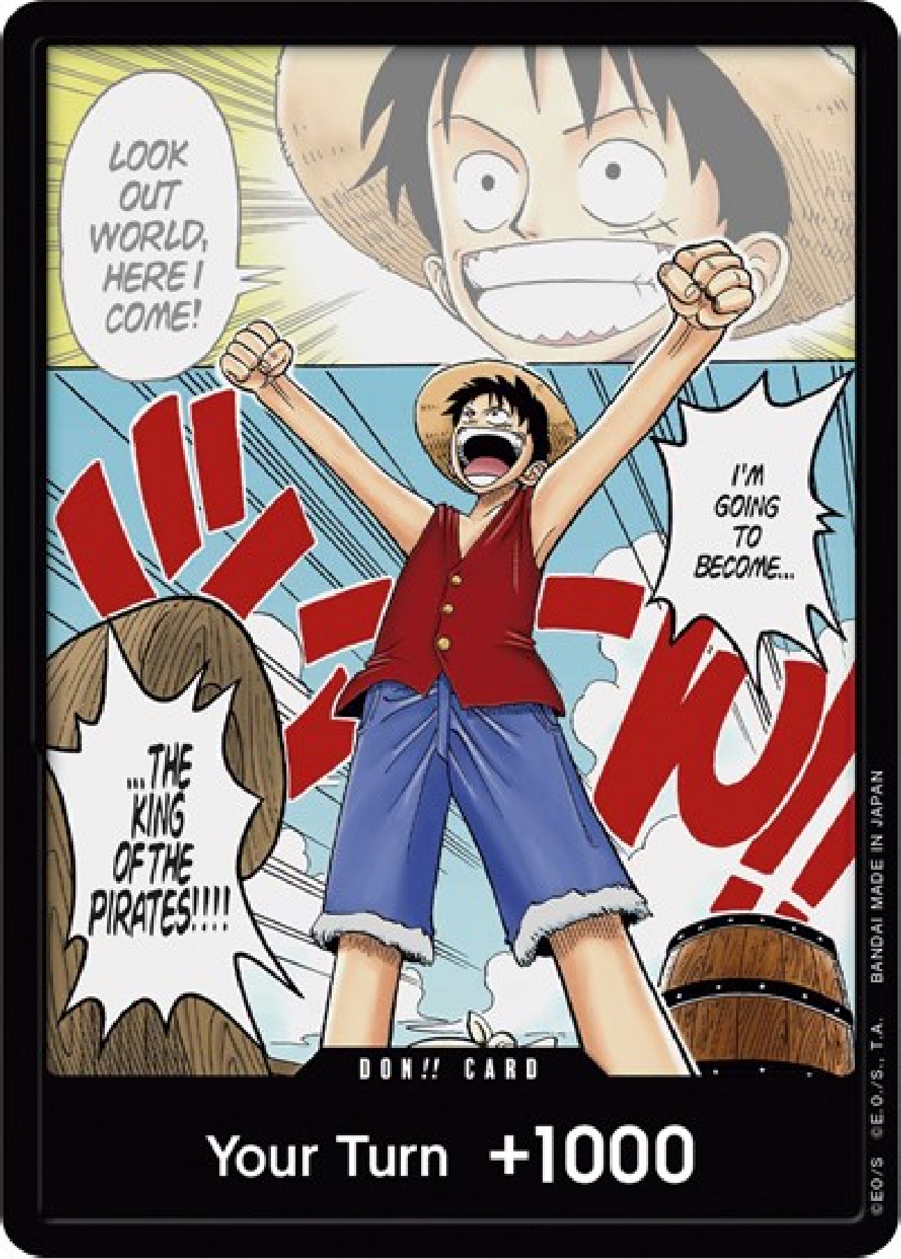 OP [EN] OP01 DON!! CARD LUFFY