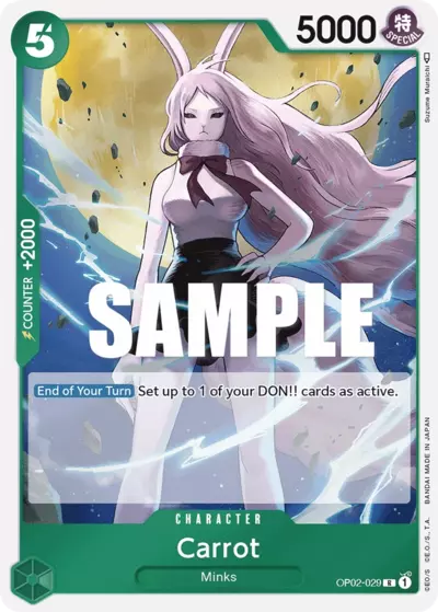 OP [EN] OP02 029 CARROT (RARE)