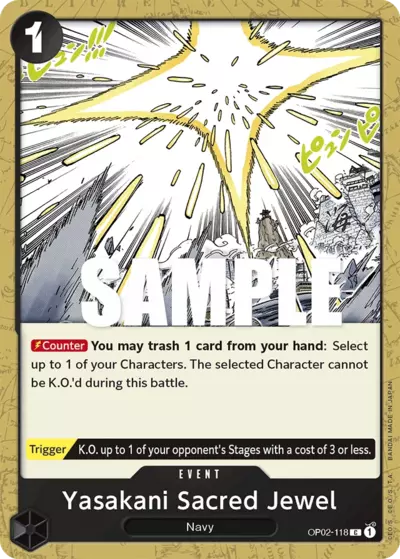 OP02 118 YASAKANI SACRED JEWEL - [EN]