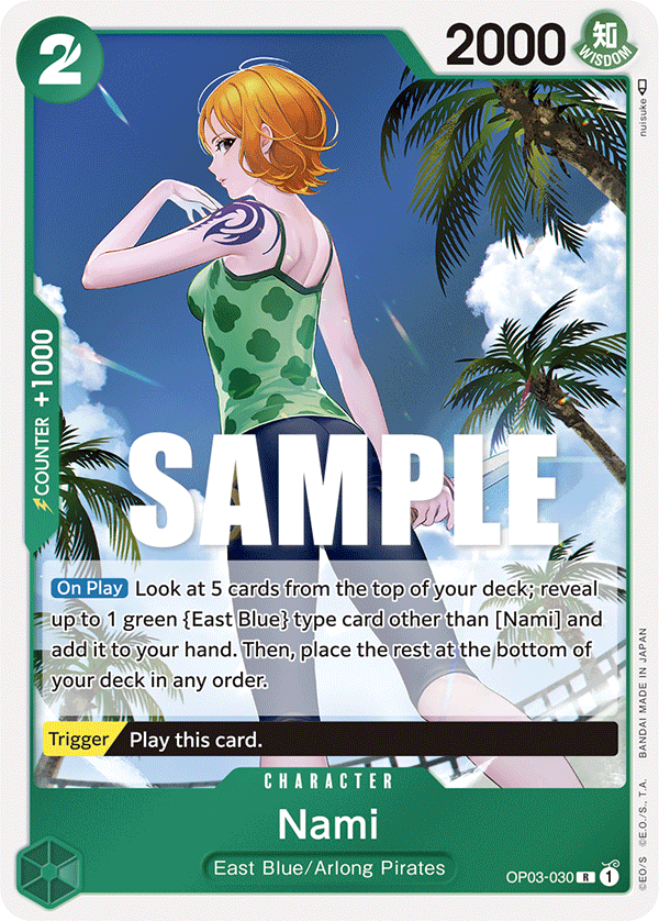 OP03 030 NAMI (RARE) - [EN]