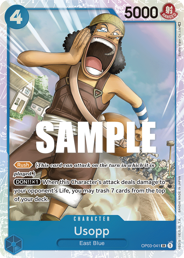 OP [EN] OP03 041 USOPP (SUPER RARE)