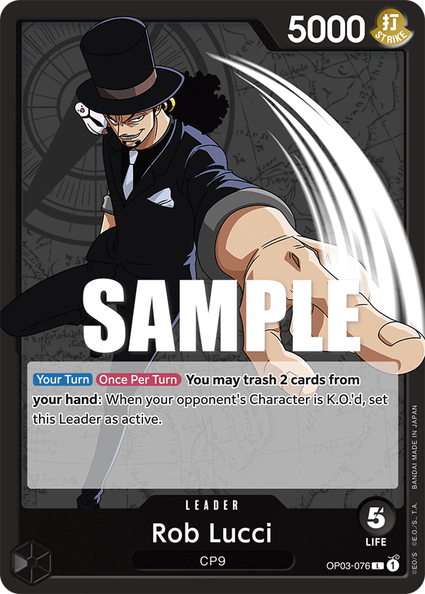 OP03 076 ROB LUCCI (LEADER) - [EN]