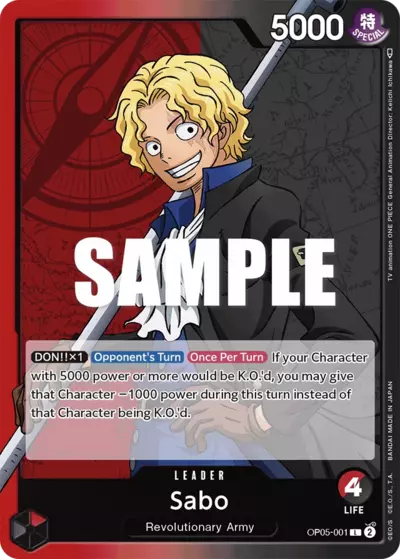 OP [EN] OP05 001 SABO (LEADER)