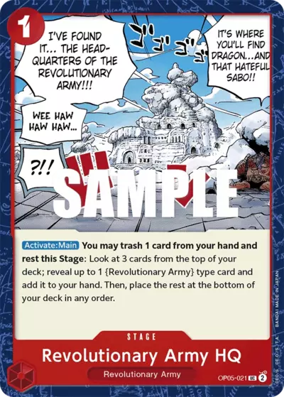 OP05-021 REVOLUTIONARY ARMY HQ