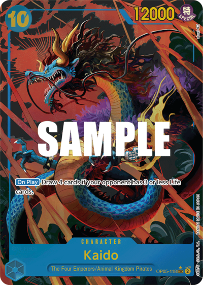OP05-118 KAIDO (SECRETE ALTERNATIVE)