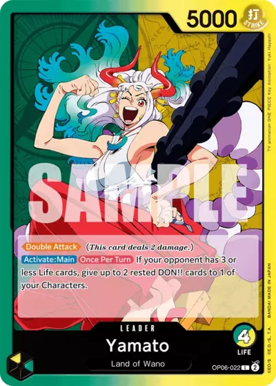 OP06 022 YAMATO (LEADER) - [EN]