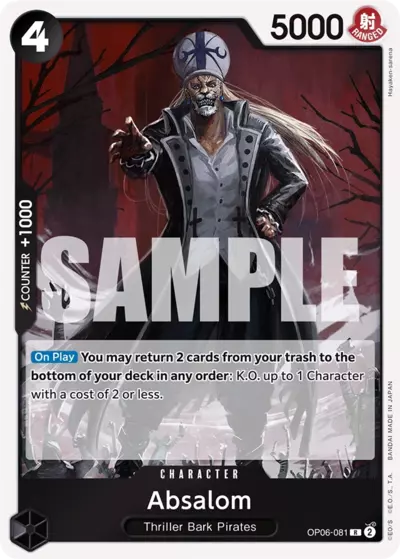 OP06 081 ABSALOM (RARE) - [EN]