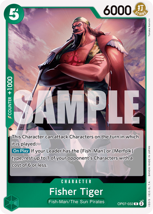 OP07 032 FISHER TIGER (RARE) - [EN]
