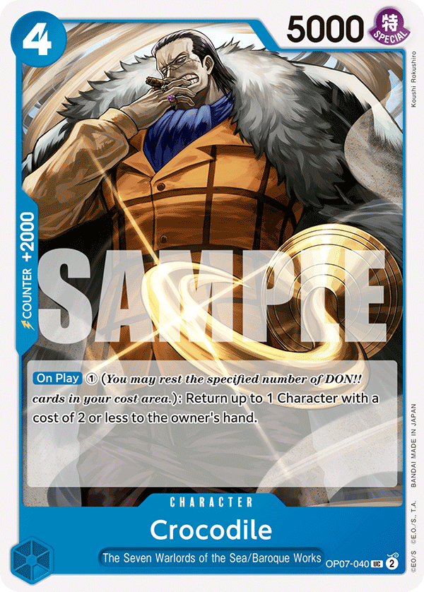 OP [EN] OP07 040 CROCODILE