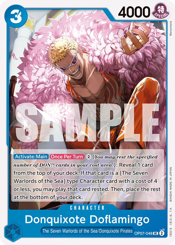 OP [EN] OP07 048 DONQUIXOTE DOFLAMINGO