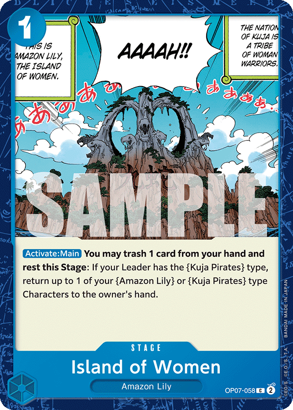 OP [EN] OP07 058 ISLAND OF WOMEN