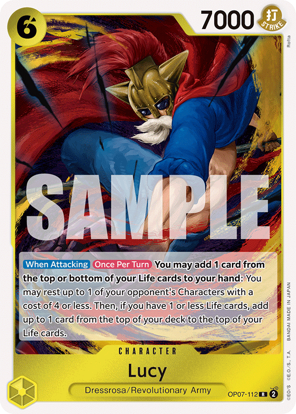 OP [EN] OP07 112 LUCY (RARE)