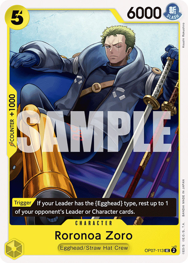 OP [EN] OP07 113 RORONOA ZORO