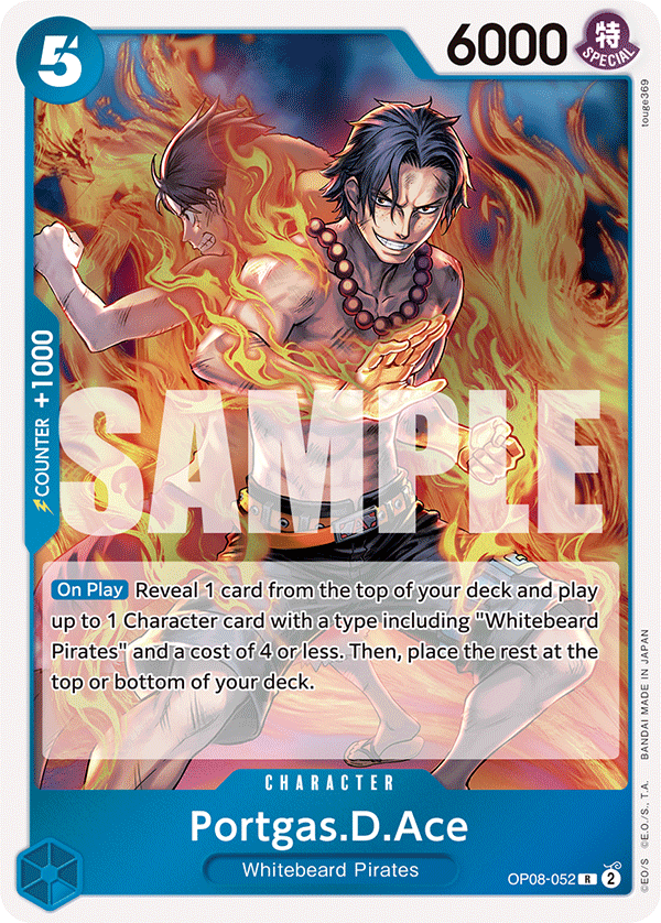 OP08 052 PORTGAS.D.ACE (RARE) - [EN]
