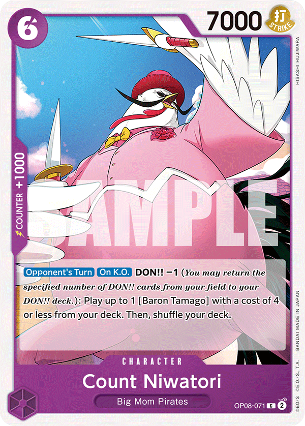 OP [EN] OP08 071 COUNT NIWATORI