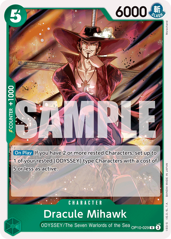OP [EN] OP10 029 DRACULE MIHAWK (RARE)