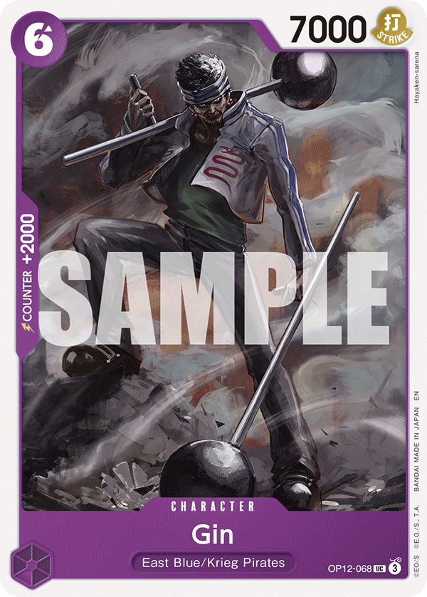 OP [EN] OP12 068 GIN (UNCO)