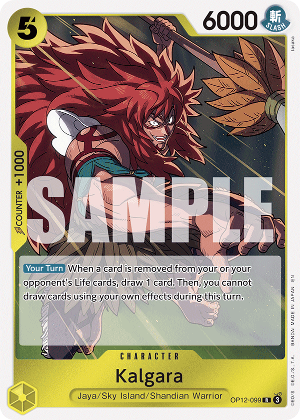 OP [EN] OP12 099 KALGARA (RARE)