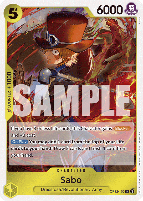 OP [EN] OP12 100 SABO (RARE)