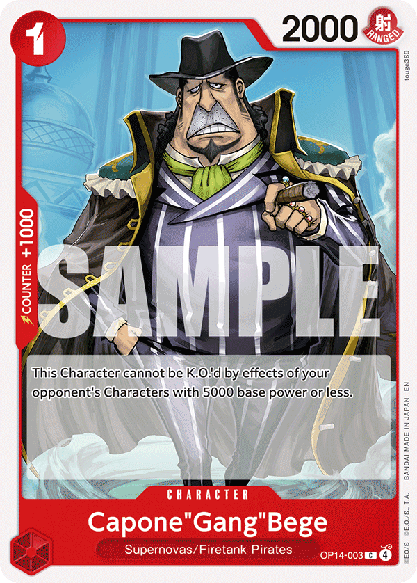 OP [EN] OP14 003 CAPONE"GANG"BEGE (COMMUNE)