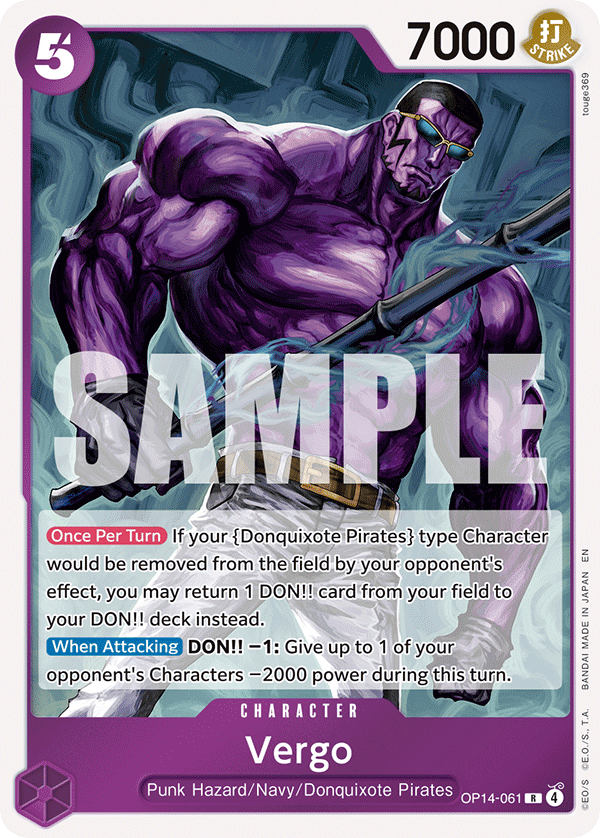 OP [EN] OP14 061 VERGO (RARE)