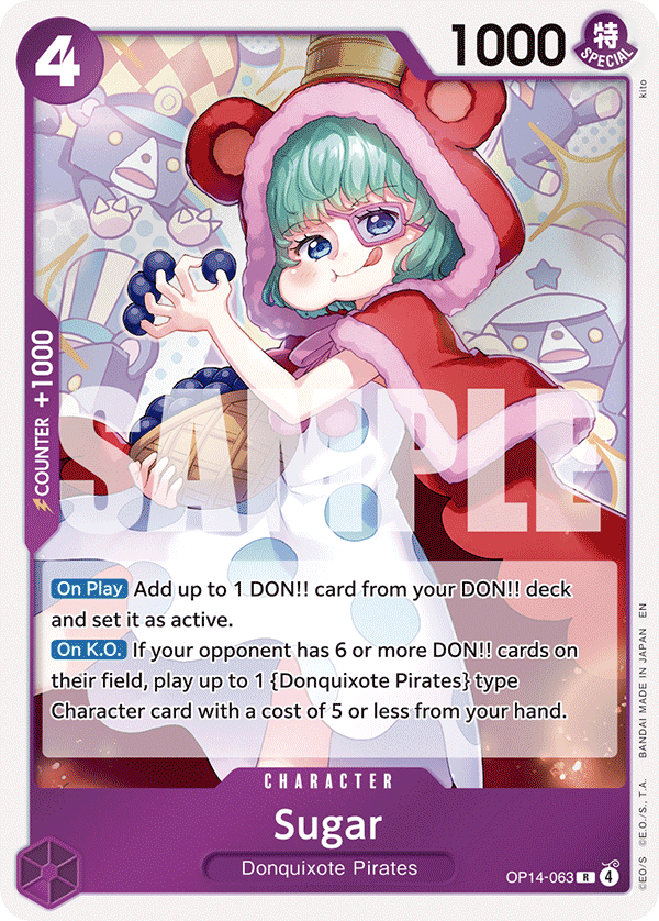 OP [EN] OP14 063 SUGAR (RARE)