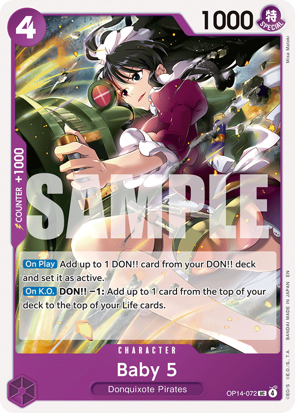 OP [EN] OP14 072 BABY 5 (UNCO)