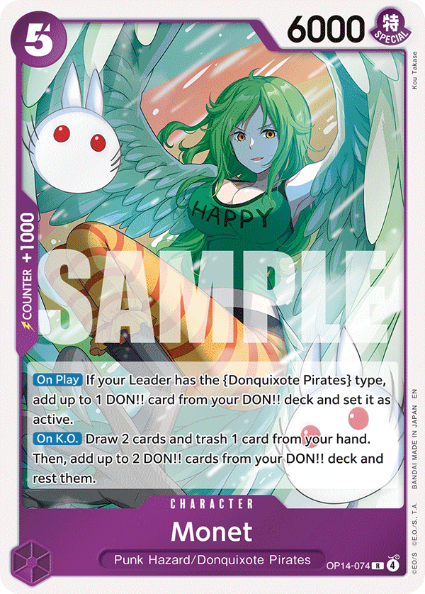 OP [EN] OP14 074 MONET (RARE)