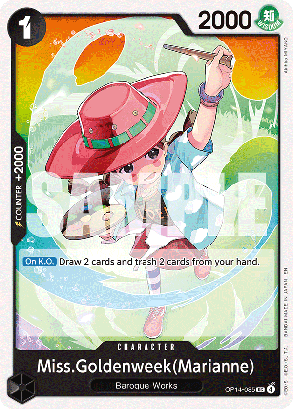 OP [EN] OP14 085 MISS.GOLDENWEEK(MARIANNE) (UNCO)
