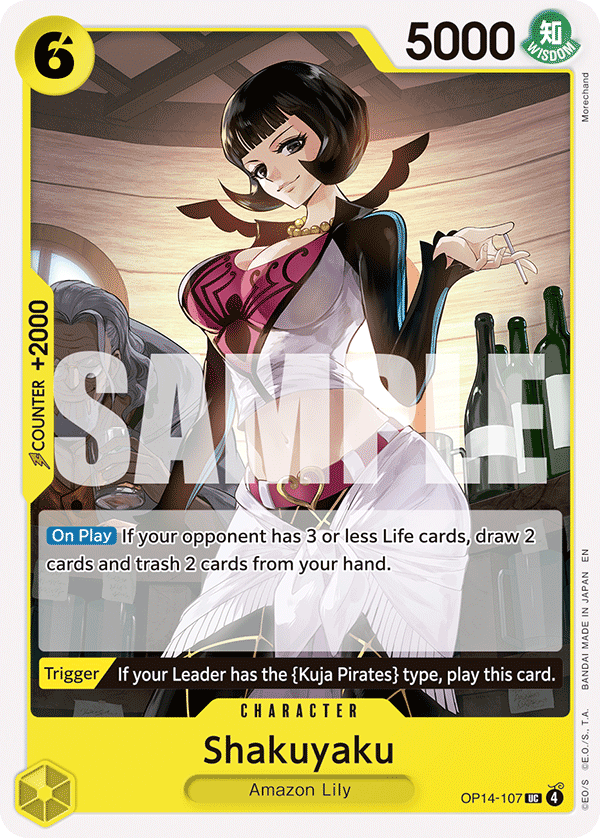 OP [EN] OP14 107 SHAKUYAKU (UNCO)