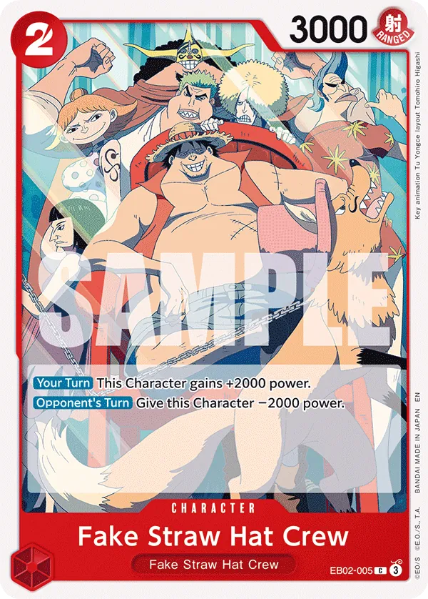 OP [EN] EB02 005 FAKE STRAW HAT CREW (COMMUNE)