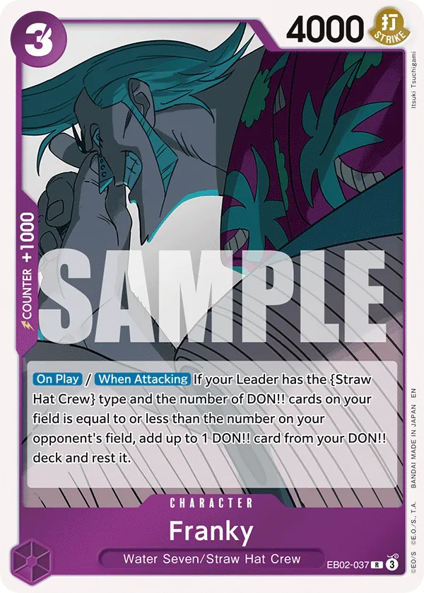 OP [EN] EB02 037 FRANKY (RARE)