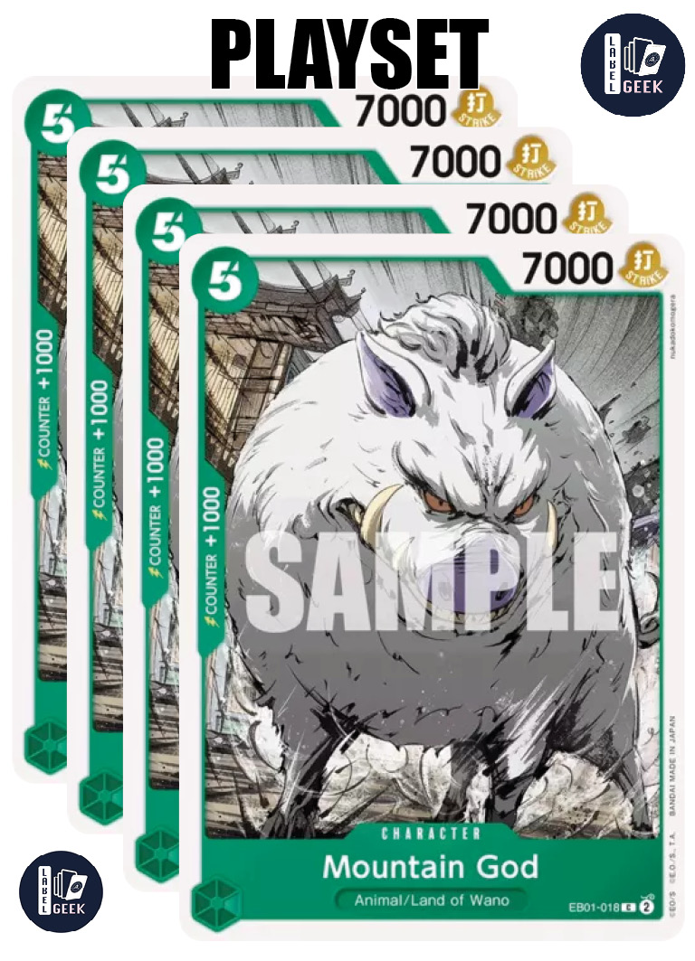 PLAYSET EB01-018 MOUNTAIN GOD