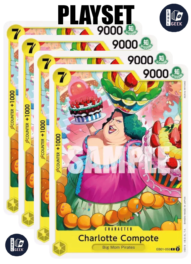 PLAYSET EB01-055 CHARLOTTE COMPOTE